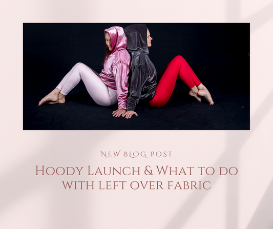 Tea with Tink - Hoody Launch & what to do with left over fabric
